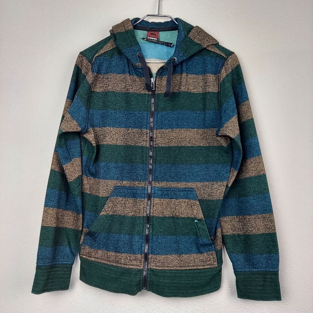 Tony Hawk stripped fleece jacket